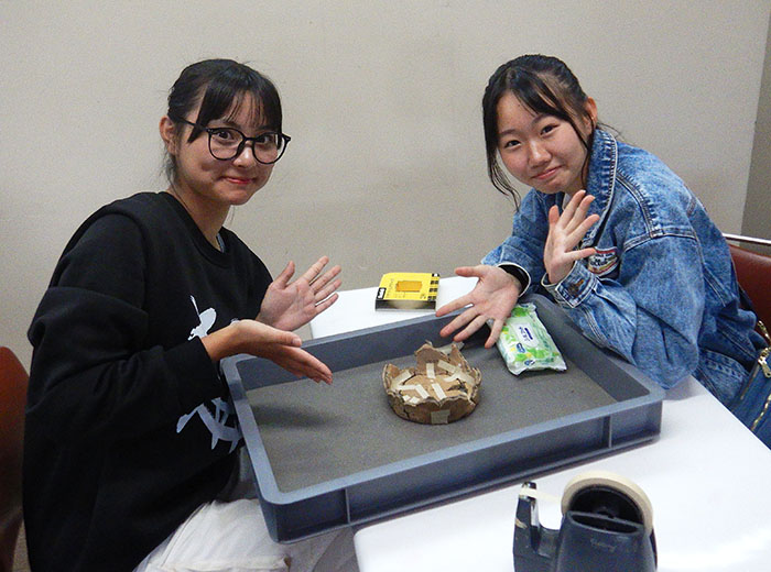 遺物見学