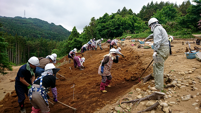 風間浦村古野(2)遺跡6月6日