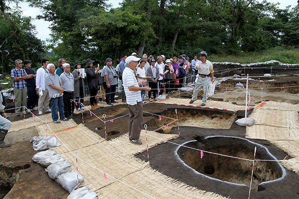 七戸町猪ノ鼻(1)遺跡9月28日-3