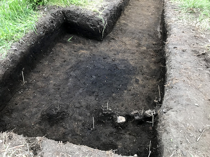 七戸町舟場向川久保(2)遺跡5月22日2枚目