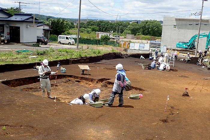 八戸市法霊林遺跡7月3日1枚目