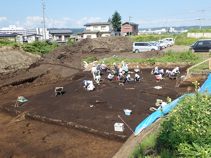 八戸市法霊林遺跡8月24日2枚目