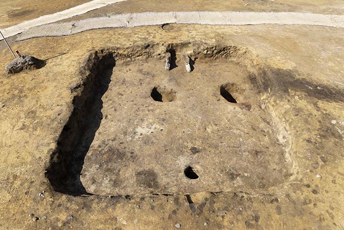 平安時代の竪穴建物跡