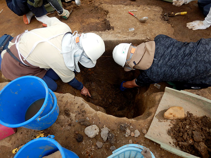 発掘風景1