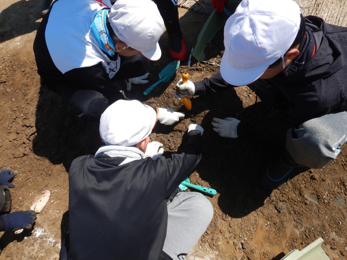 20250709発掘体験の様子②