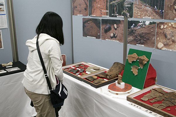 展示室(土偶展示)