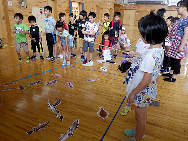 模擬魚釣り体験