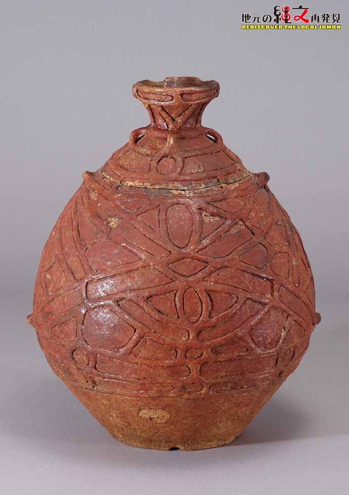 縄文土器 24cm 発掘 飾壷 コレクション